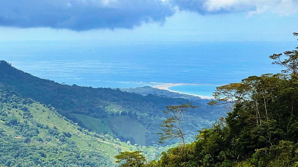 Spectacular Whales Tail View Home Site above Uvita Beach
